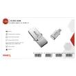 Clé USB double connectique 2.0 USB-A/USB-C 32Go