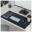 Grand sous-main tapis de bureau - Bleu foncé
