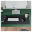Grand sous-main tapis de bureau - gris