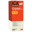 8 Rouleaux adh&eacute;sifs transparents Crystal 600 - 33m x 19 mm - 3M SCOTCH 