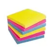 6 Blocs lignés néons - 10,1 x 10,1 cm - POST-IT