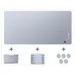 Tableau en Verre Mat Magn&eacute;tique 100x200cm + Kit - LEGAMASTER 