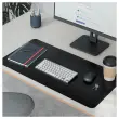 Tapis de Bureau 80x40cm - Multifonctions & Antid&eacute;rapant - Noir - LEITZ 
