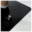 Tapis de Bureau 80x40cm - Multifonctions & Antid&eacute;rapant - Noir - LEITZ 