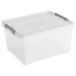 Boîte Transparente - Handy Plus 35L avec Clips - CURVER