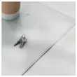 Grand sous-main tapis de bureau - gris