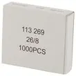 1000 Agrafes 26/8