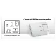 Chargeur Gan Pliable - Charge Rapide 3 ports - T'NB