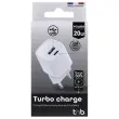 Chargeur Nano USB-C - Charge Rapide 20W - T'NB