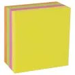 Bloc cube 400 feuilles 75x75 mm couleurs assorties vives