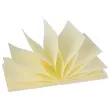 Bloc z-notes adh&eacute;sives 75 x 75 mm 100 feuilles jaune 