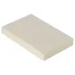 Bloc notes adhésives 125 x 75 mm 100 feuilles jaune