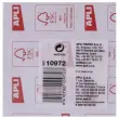 Bloc cube 400 feuilles 75x75 mm couleurs assorties pastel