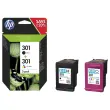 2 Cartouches HP 301 N9J72AE - 4 Couleurs - HP