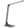 Lampe de bureau LED JOA - gris m&eacute;tallis&eacute; 