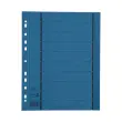 100 Intercalaires ELBA à découper A4 - bleu