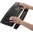 Repose-poignets clavier Crystal Gel - Noir - Fellowes 