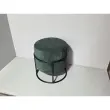 Pouf empilable vert 
