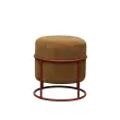 Pouf empilable - jaune
