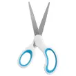 Paire de ciseaux bicolores asymétriques - 17 cm - Access