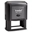 Tampon personnalisable TRODAT Printy 4928 - Bo&icirc;tier rouge - Encre noire - 60 x 33 mm 