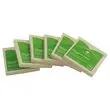 6 Blocs notes repositionnables recyclées - 7,6 x 7,6 cm - FIDUCIAL OFFICE SOLUTIONS