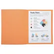 100 Chemises A4+ - orange pastel - 220g - FIDUCIAL OFFICE SOLUTIONS