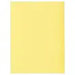 100 Chemises A4+ - jaune pastel - 220g - FIDUCIAL OFFICE SOLUTIONS