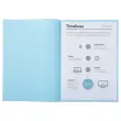 250 Sous-chemises 22 x 31 cm - Bleu clair - FIDUCIAL