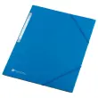 Chemise 3 rabats à élastique en carte rigide - Bleu - FIDUCIAL
