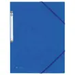 Chemise 3 rabats à élastique en carte rigide - Bleu - FIDUCIAL