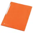 Chemise 3 rabats à élastique en carte rigide - Orange - FIDUCIAL