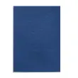 100 Couvertures A4 grain cuir - Bleu - Fellowes 