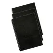 100 Couvertures A4 cuir - Noir - Fellowes