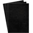 100 Couvertures A4 cuir - Noir - Fellowes