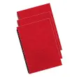 100 Couvertures A4 grain cuir - Rouge - Fellowes 