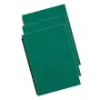 100 Couvertures carton - grain cuir - A4 - 250g - vert - FELLOWES