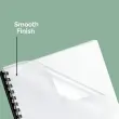 100 Couvertures PVC transparentes - 300 microns - A4 - FELLOWES 