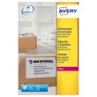 Boîte d'étiquettes inaltérables laser AVERY 99,1x57 mm 250 étiq/boîte