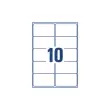 Boîte d'étiquettes inaltérables laser AVERY 99,1x57 mm 250 étiq/boîte