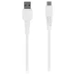 Câble USB-C renforcé - 1m - Blanc - T'nB