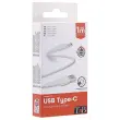 Câble USB-C renforcé - 1m - Blanc - T'nB
