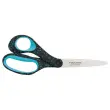 Ciseaux Soft Grip pour gauchers - 20 cm - Bleu moucheté - FISKARS