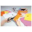 Ciseaux Soft Grip pour gauchers - 20 cm - Bleu moucheté - FISKARS