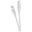 Câble USB-C / Lightning - Silicone - Blanc - T'NB