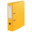 Classeur &agrave;&nbsp;levier - Dos 7,5 cm - Jaune - Fiducial 