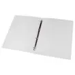 Classeur translucide coloré 4 anneaux, dos 2 cm - Incolore - FIDUCIAL