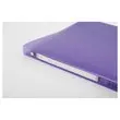 Classeur translucide color&eacute; 4 anneaux, dos 2 cm - Violet - FIDUCIAL 