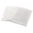 100 Pochettes perforées en polypropylène 6,5/100e lisse - FIDUCIAL