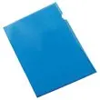 100 Pochettes coins en polypropyl&egrave;ne 11/100e Bleu - Fiducial 